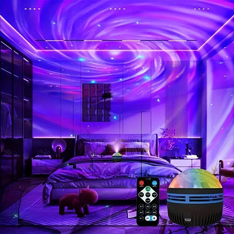 LED Night Lights Galaxy Projector
