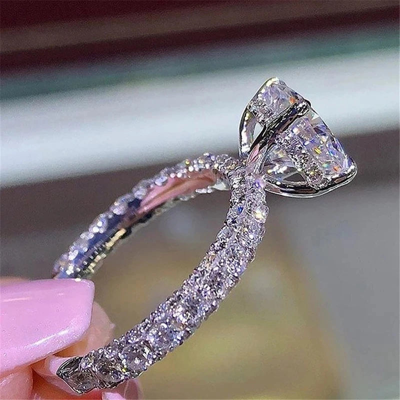 Exquisite Fashion Silver Rings