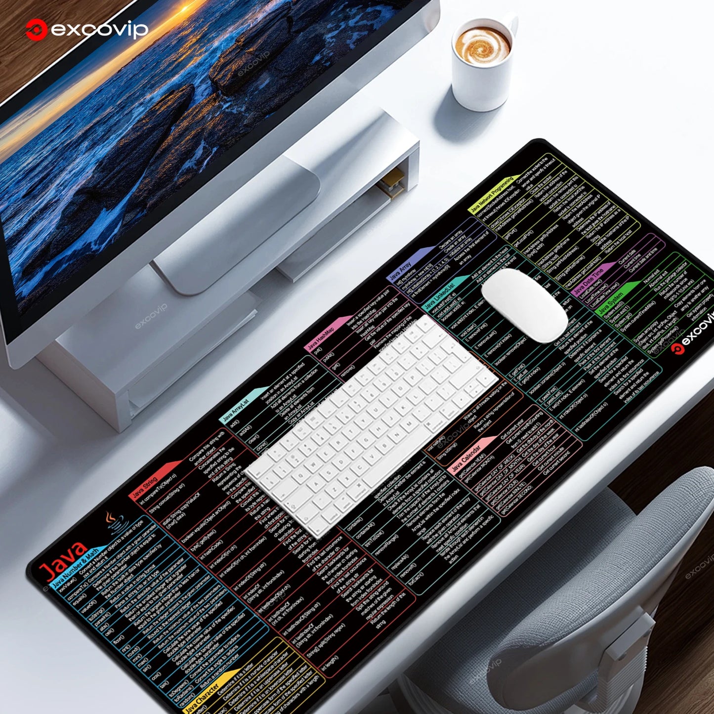 EXCO Java Programing Large Mouse Pad