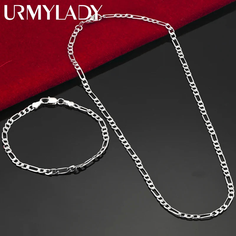 925 sterling silver 4MM chain