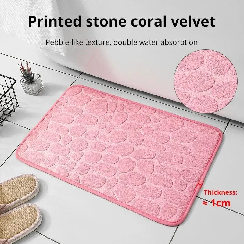 Memory Foam Embossed Velvet Carpet