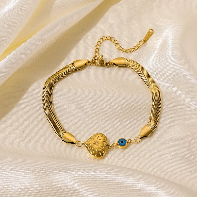 Stainless Steel Gold Color Bracelet