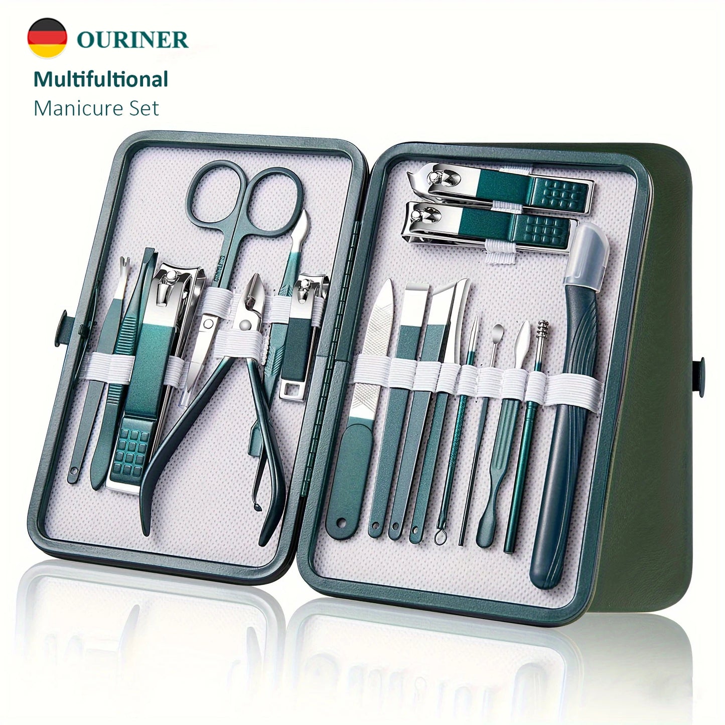 Professional  Piece Nail Care Kit Stainless Steel Manicure & Pedicure Set