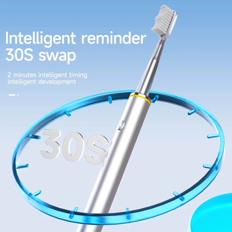 Electric Toothbrush Mental Thin Brush