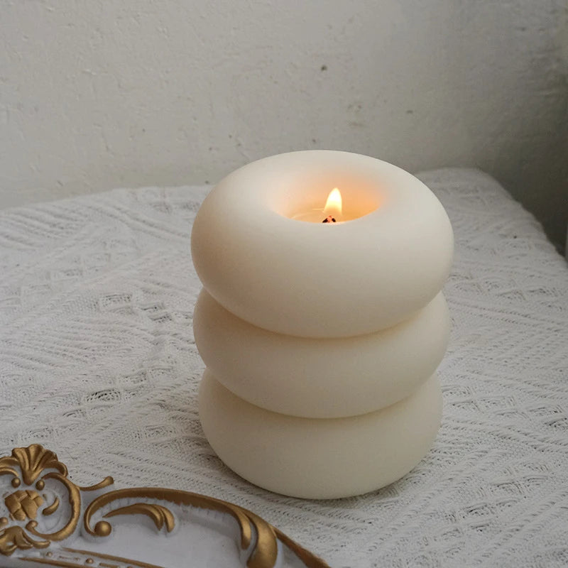 Donut Circles Aromatherapy Candles