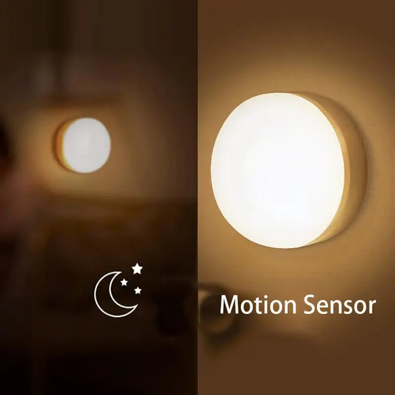 LED Smart Human Body Sensor Night Lamp Emergency Automatic Lighting