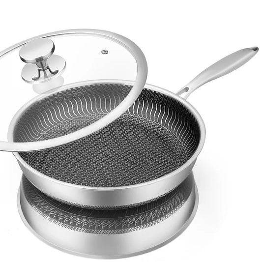 Stainless Steel Frying Pan Nonstick
