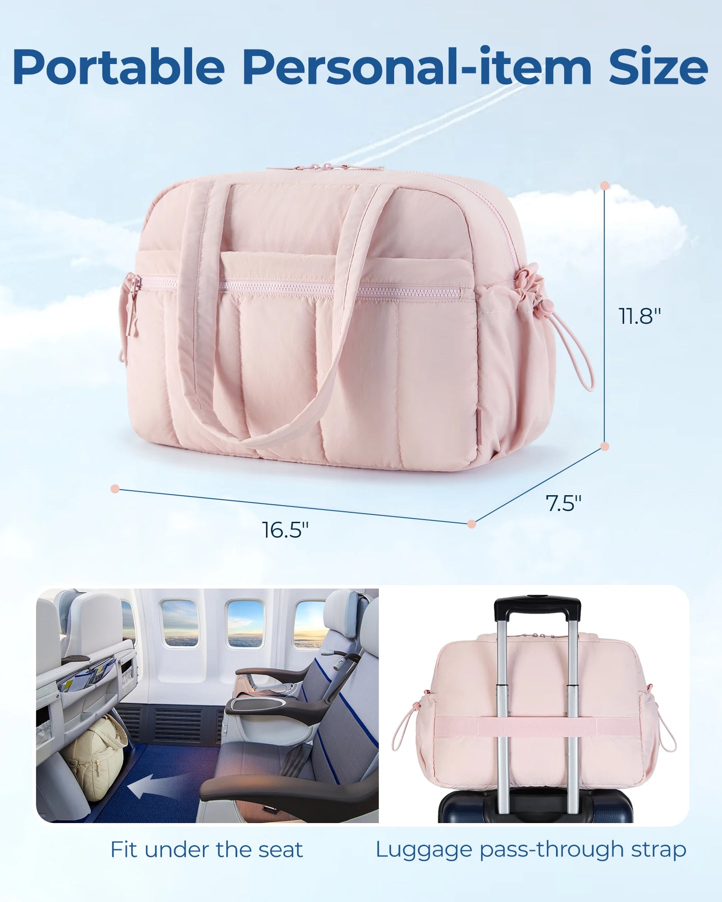 BAGSMART Travel Gym Bag