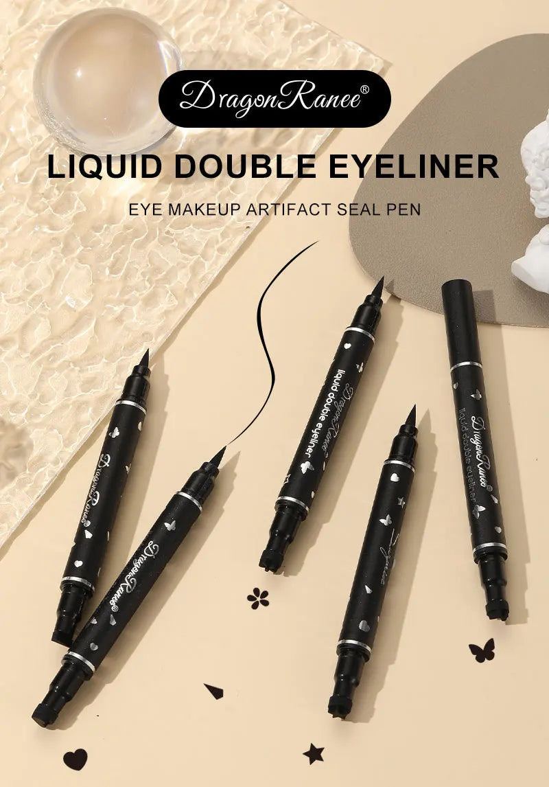 Waterproof double head Star Seal Eyeliner