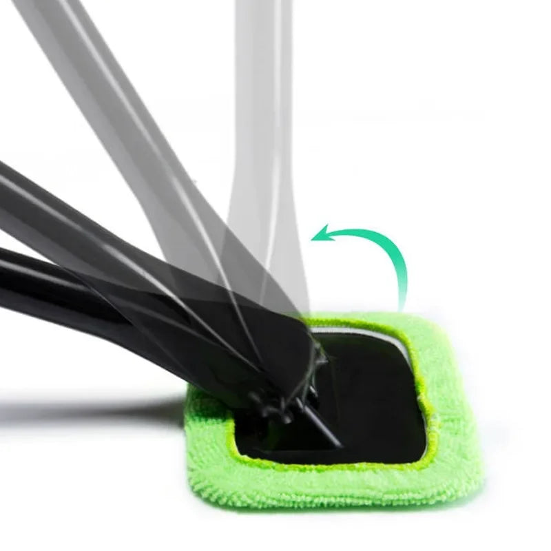 Car Window Cleaner Brush Kit Microfiber
