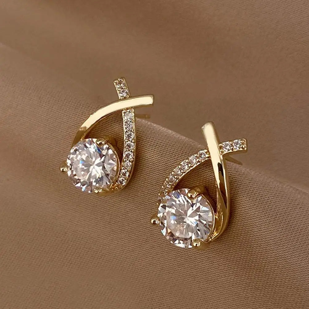 Elegant Crystal  Earrings