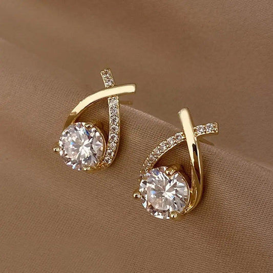 Elegant Crystal  Earrings