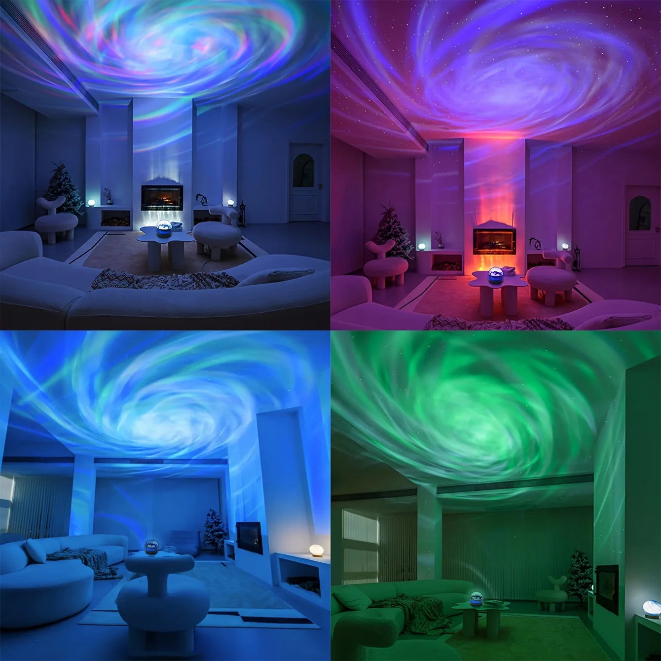 LED Night Lights Galaxy Projector