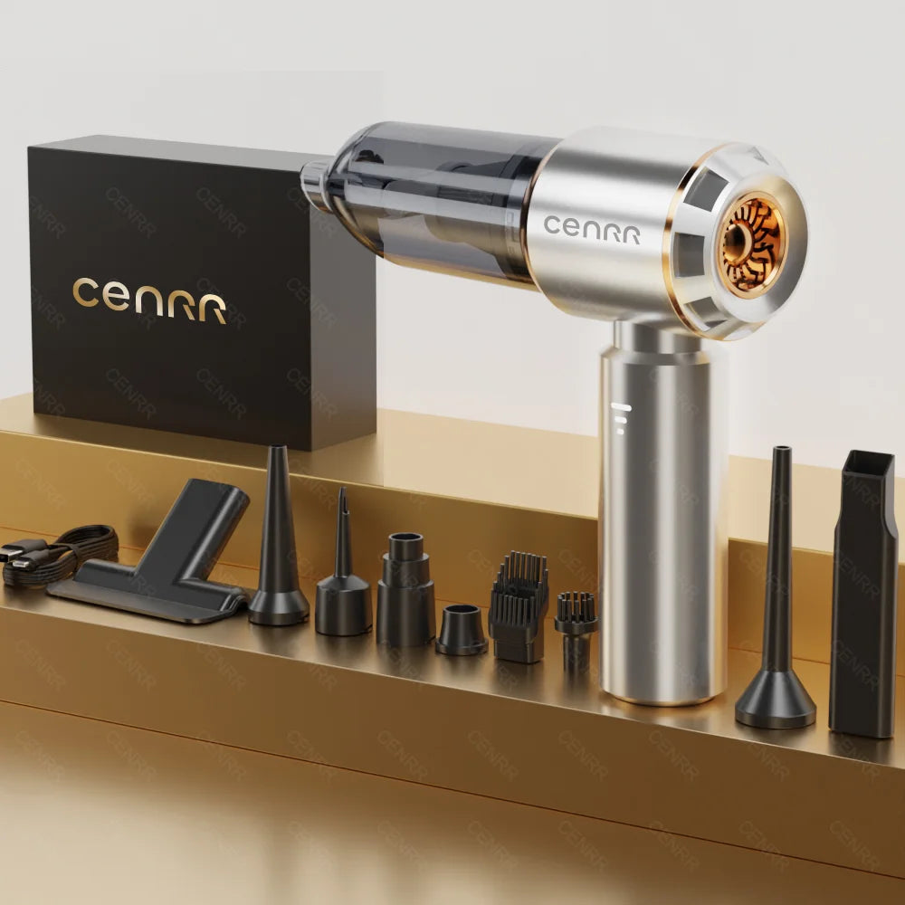 Cenrr Mini Car Vacuum Cleaner Cordless
