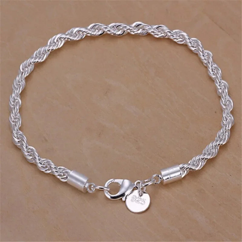 Luxury Charm Love Braided Leaf Bracelet