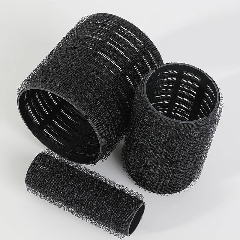 13pcs Black Self Grip Hair Rollers