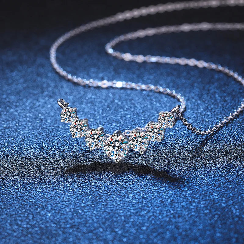 Moissanite Necklace for  Wedding