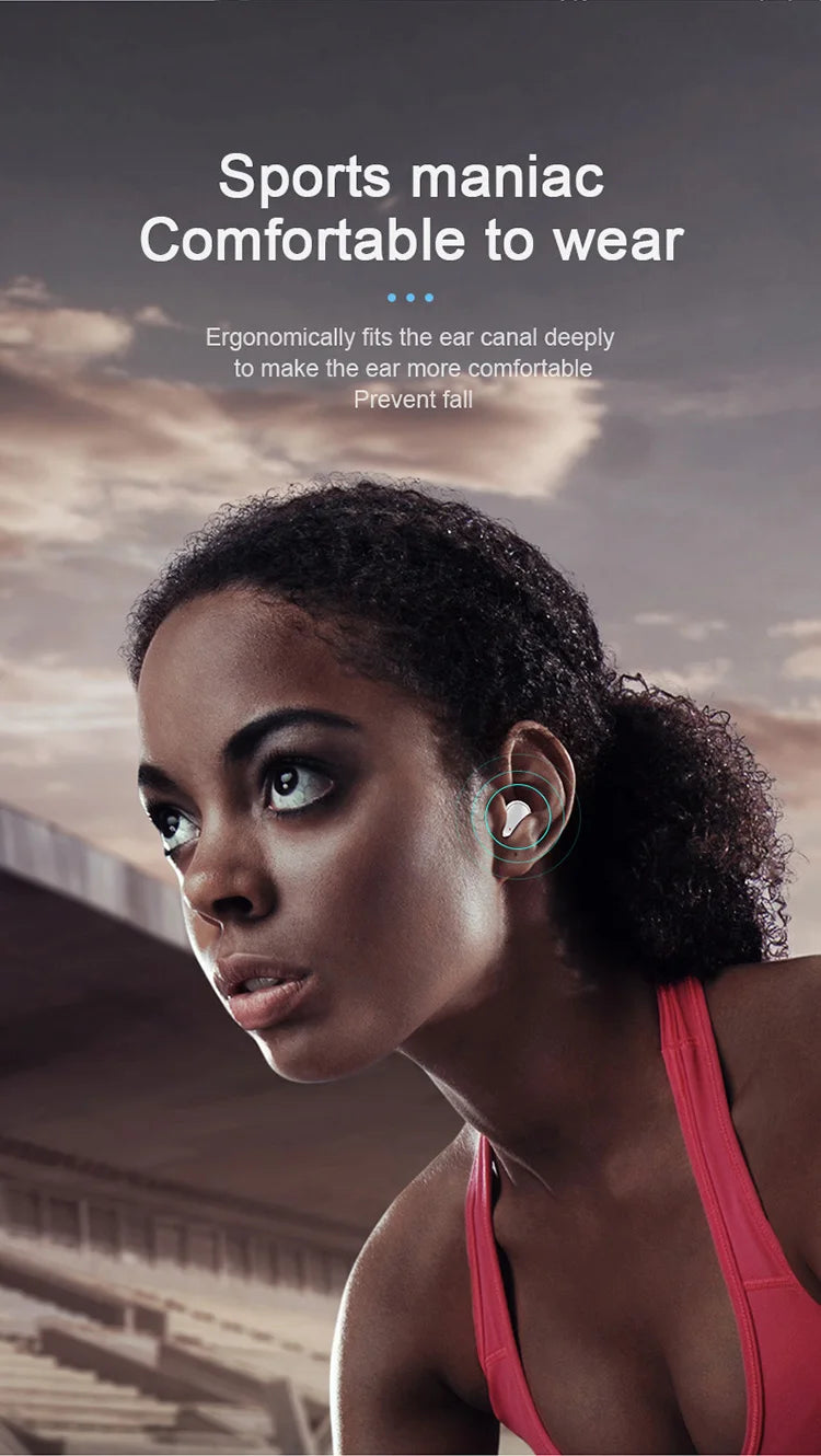 Original A6S TWS Headset Wireless Earphones