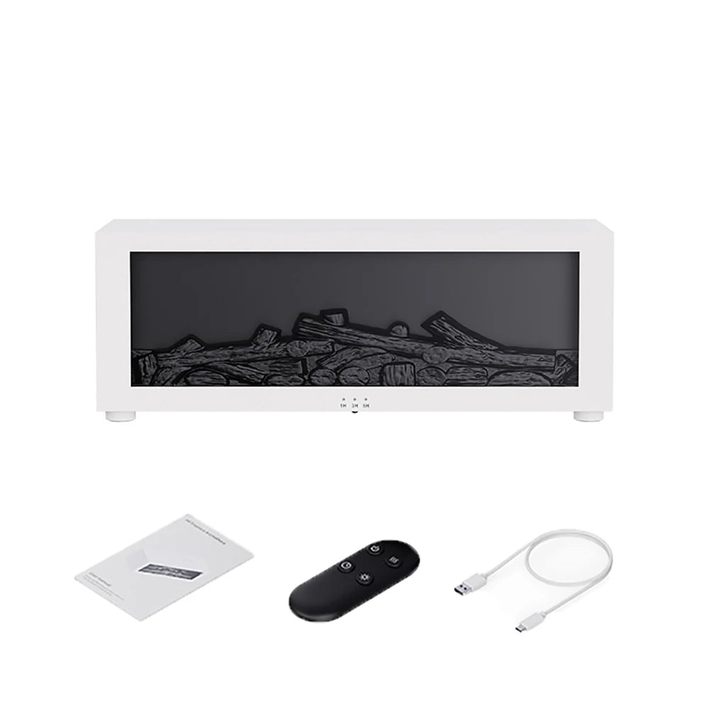 Aroma Humidifier Flame Automatic Fragrance Diffuser With LED Light