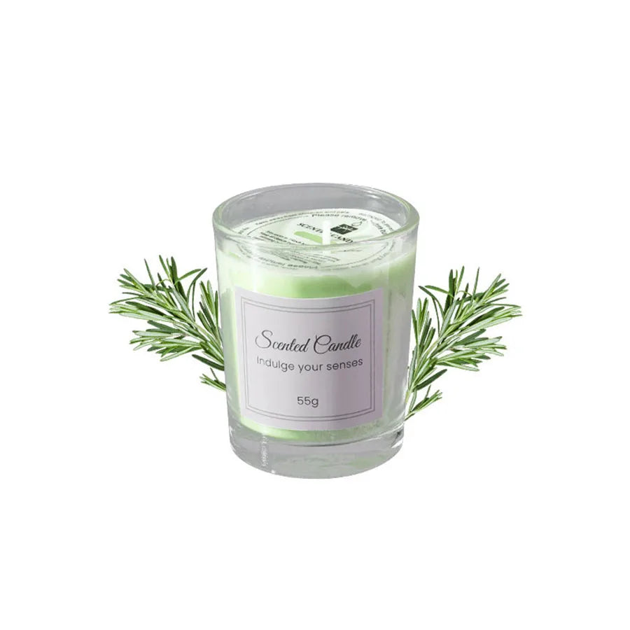 Aromatherapy Candle Premium Gift Box Glass Handmade Soy Wax Smokeless