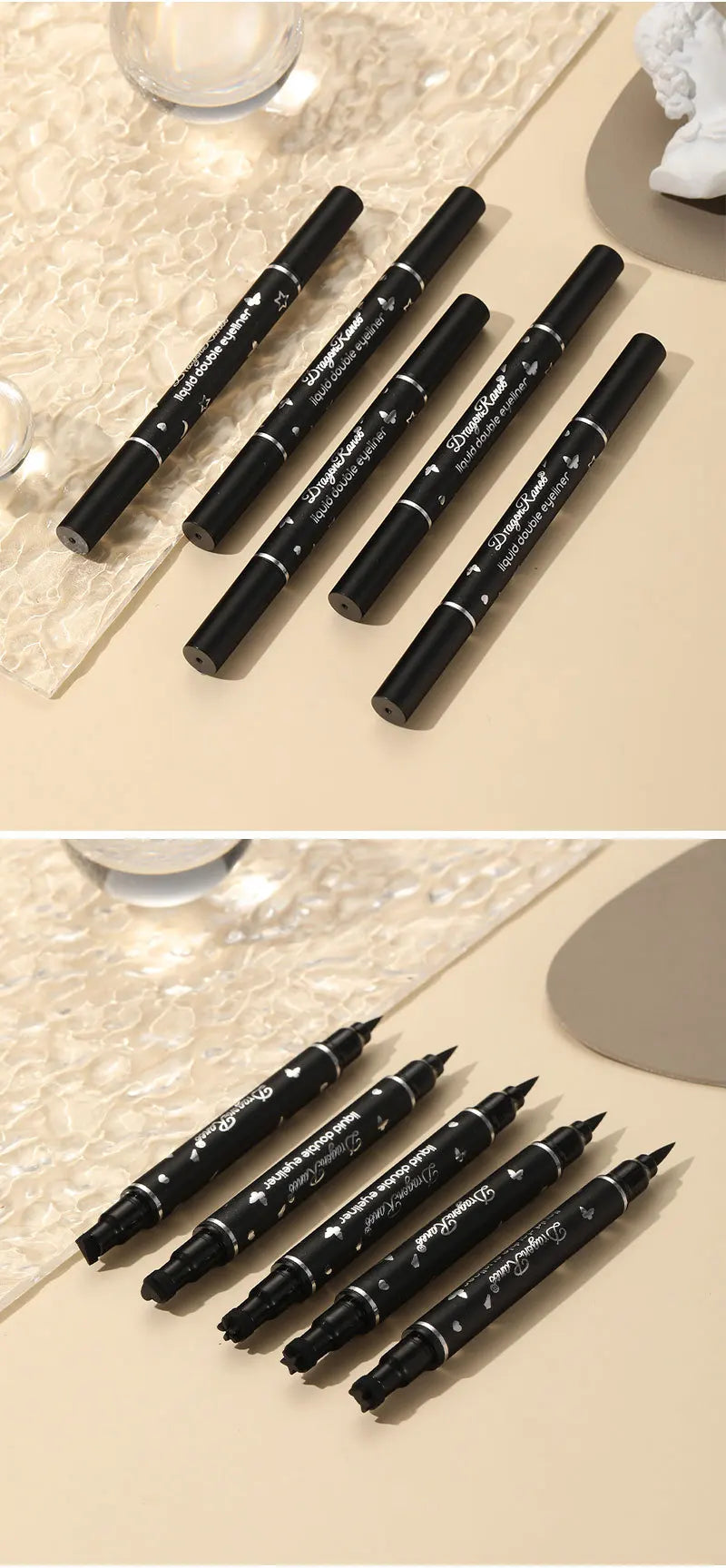 Waterproof double head Star Seal Eyeliner