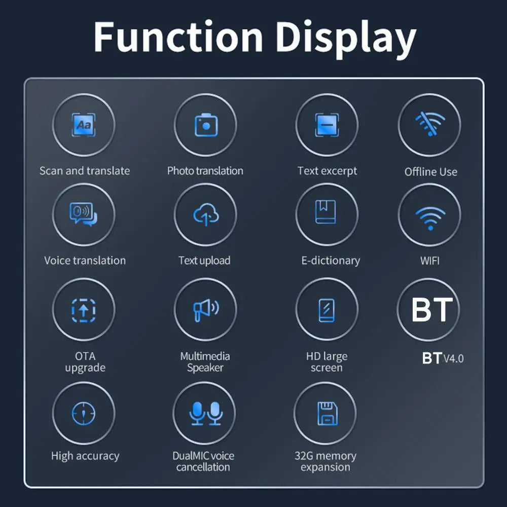 Pen Scan Marker Instant Smart Voice Translator