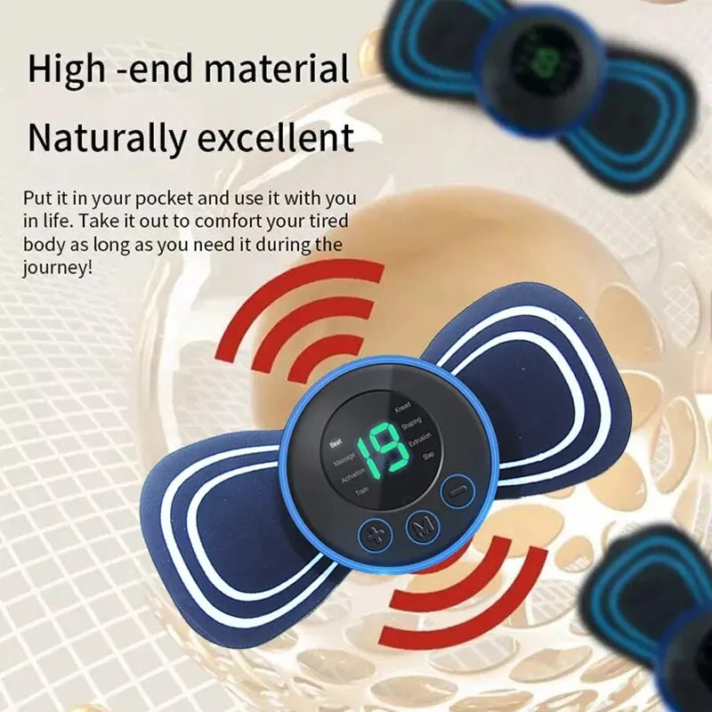 Mini Intelligent Neck Massager Patch
