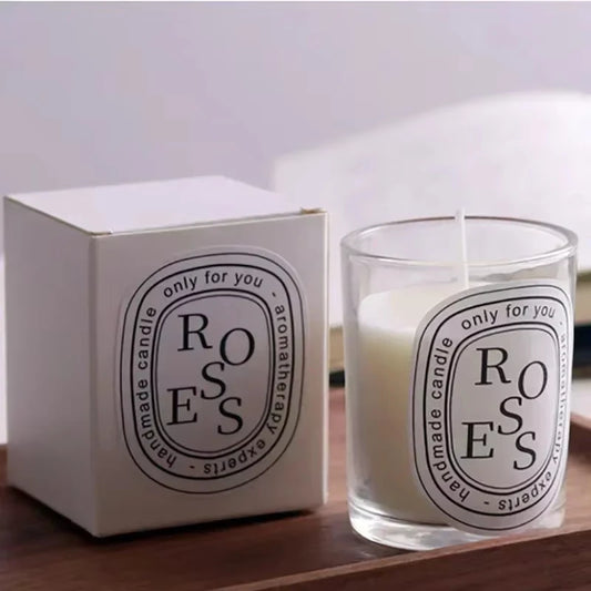 Transparent Romantic Scented Candle Light Fragrance
