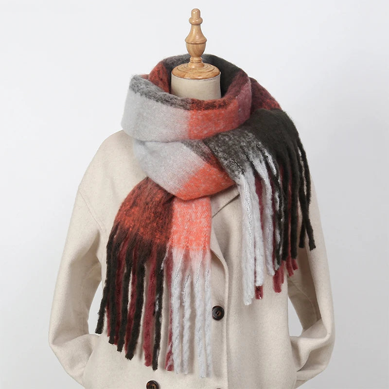Winter Cashmere Scarf Shawl