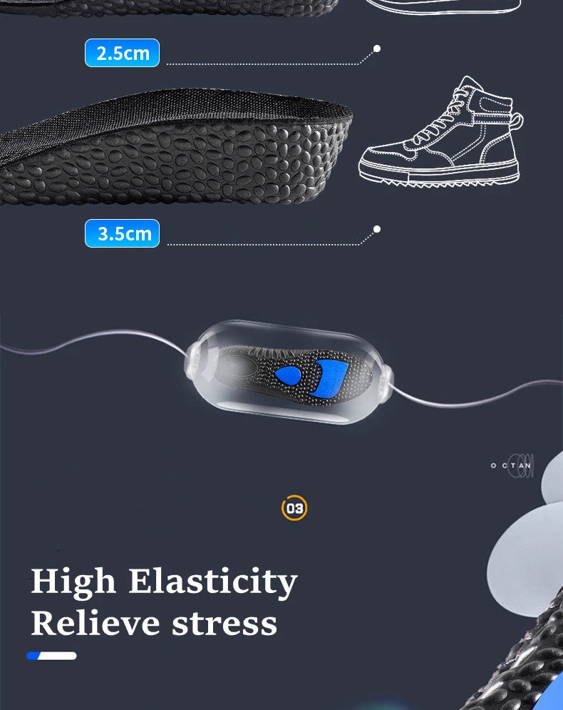 Height Increase Templates Sports Shock Absorption