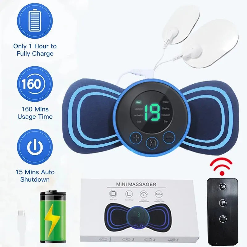 Mini Intelligent Neck Massager Patch