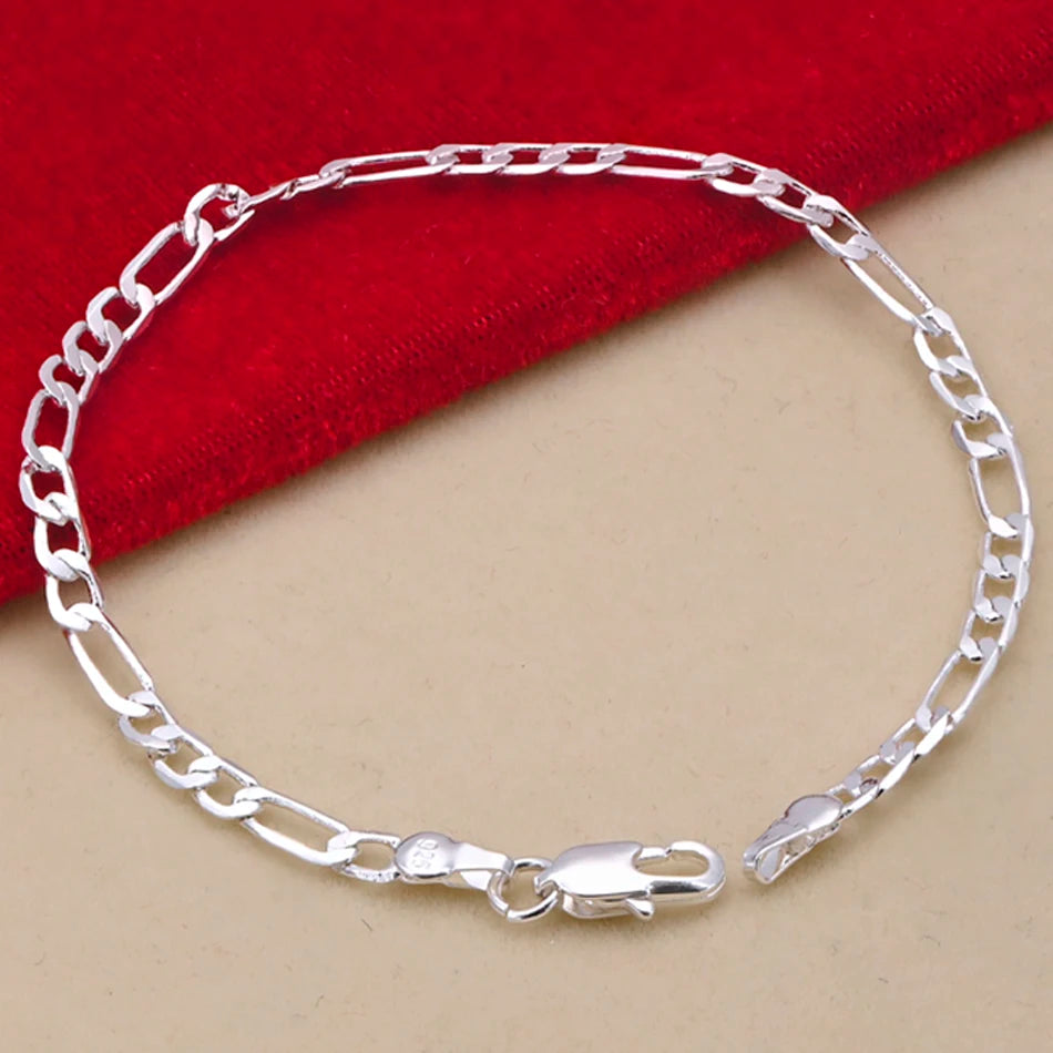 925 sterling silver 4MM chain