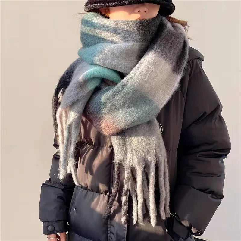 Winter Cashmere Scarf Shawl