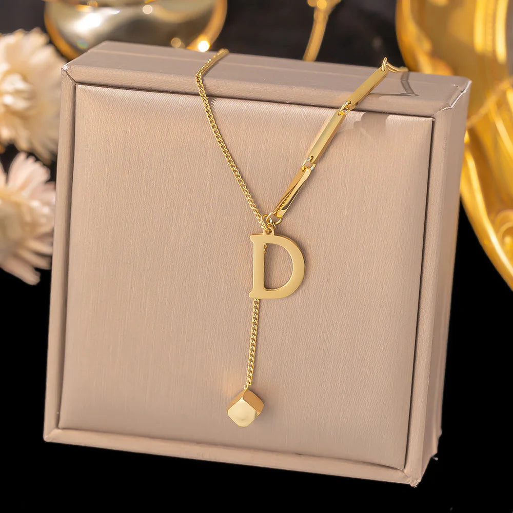 Initial Letter Necklace