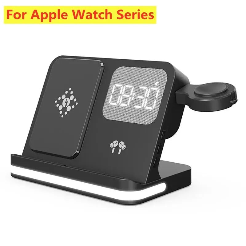 Wireless Charger Stand For iPhone 15 14 Samsung S23 S22 Ultra Fold Z Flip