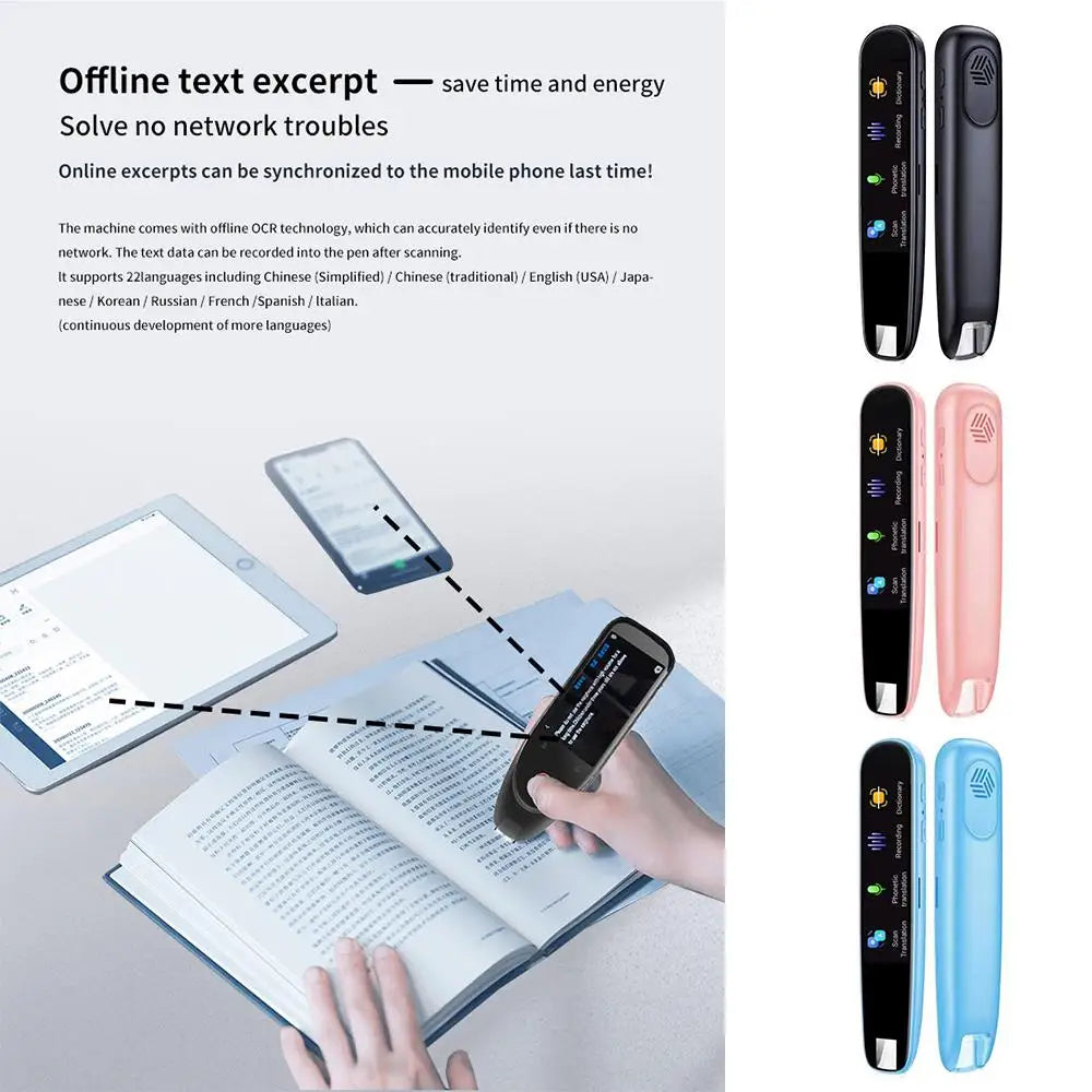 Pen Scan Marker Instant Smart Voice Translator