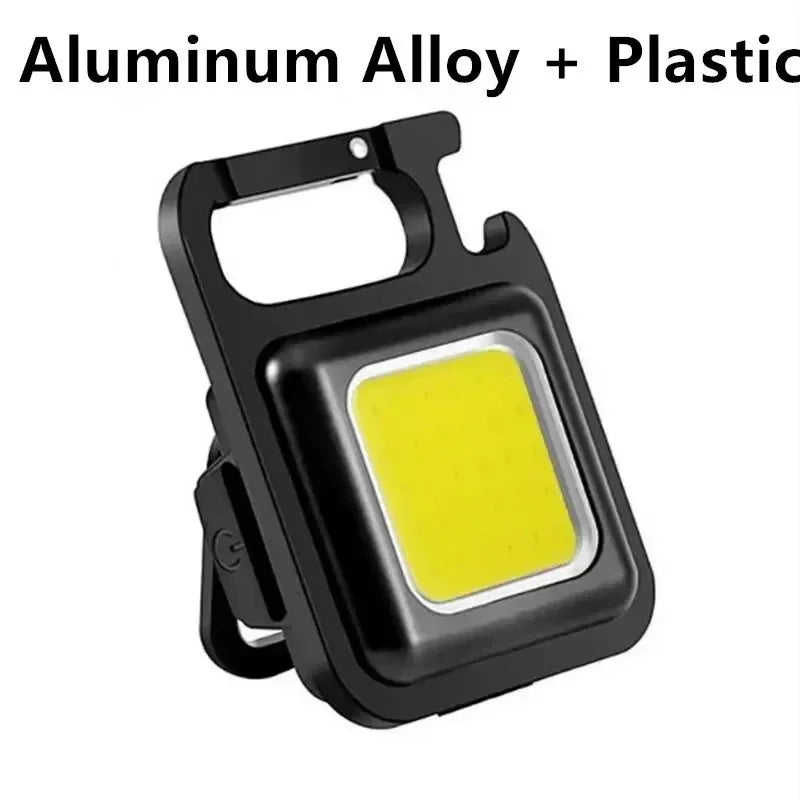 Mini LED Flashlight Keychain Multifunctional Portable