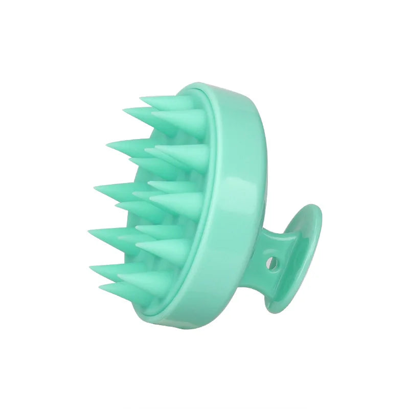 Silicone Shampoo Brush Head Scalp Massage