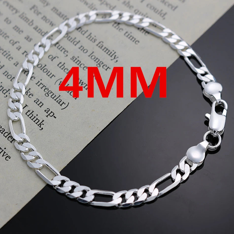 925 sterling silver 4MM chain