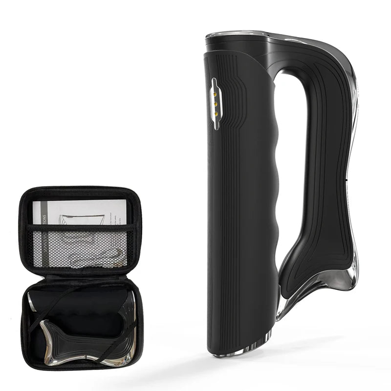 Electric Fascia Massager Body Scraping Microcurrent Vibration