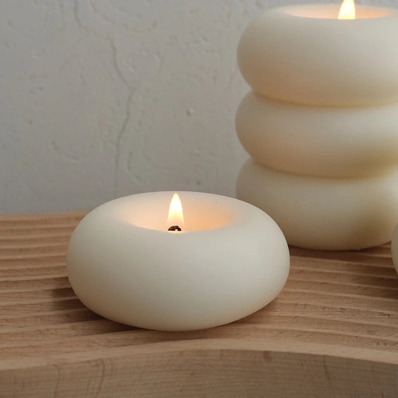 Donut Circles Aromatherapy Candles