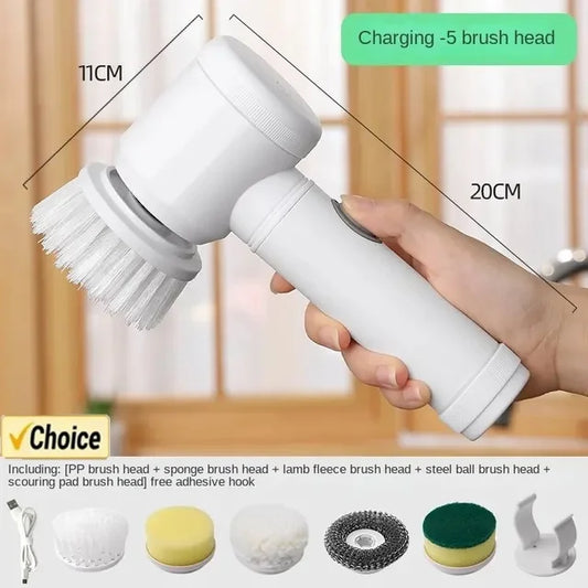 Electric Spin cleaning Scrubber