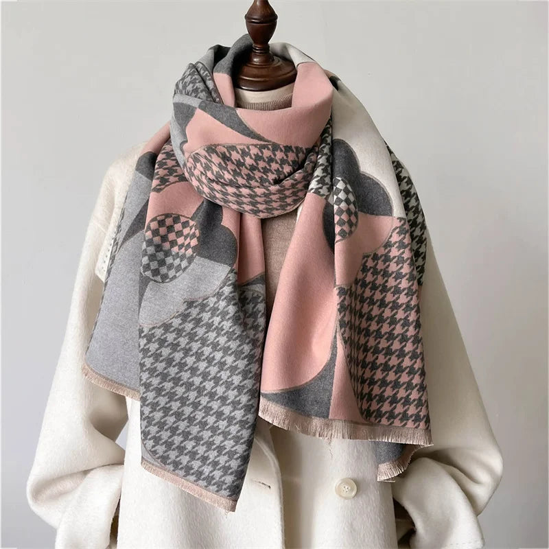 Luxury Winter Scarf Thick Soft Poncho Scarves