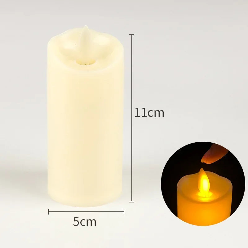 Flameless Flickering LED Candles Light