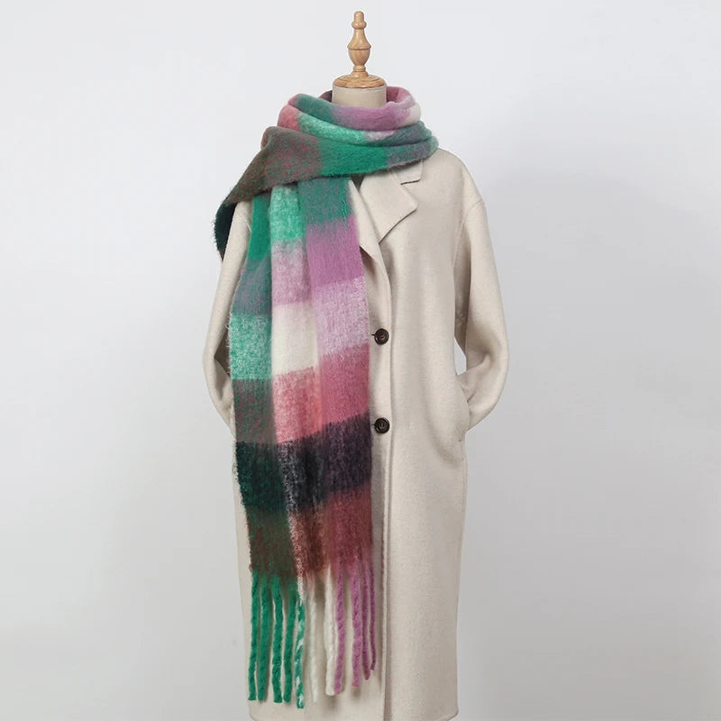 Winter Cashmere Scarf Shawl