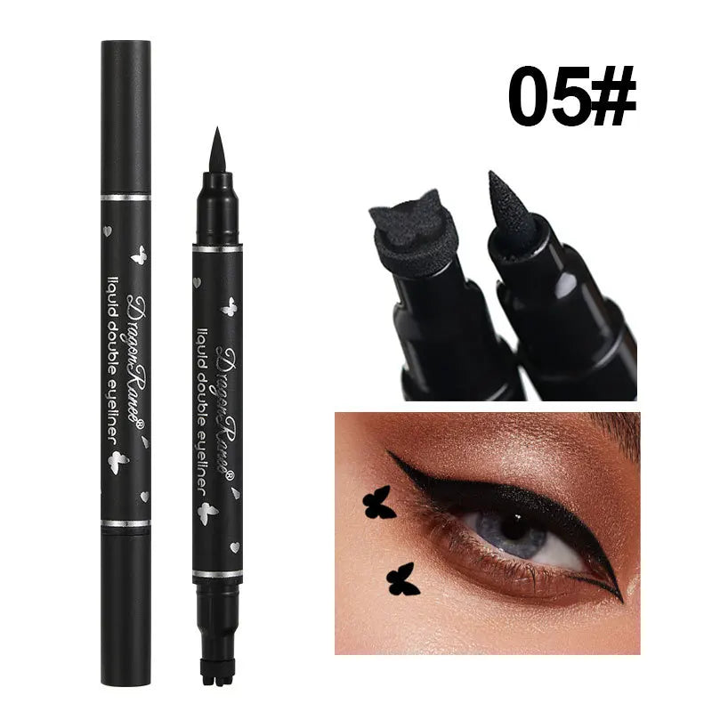 Waterproof double head Star Seal Eyeliner