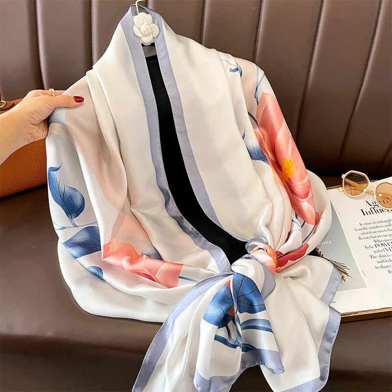 Fashion Soft Silk Scarves