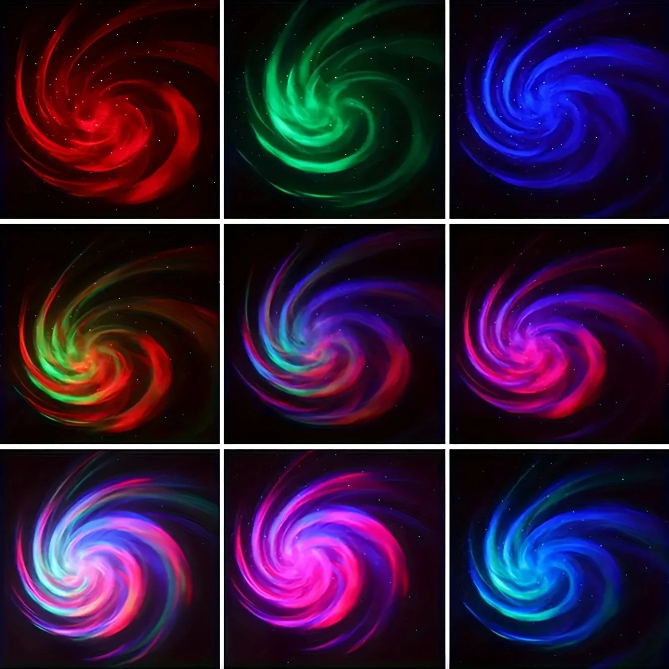 LED Night Lights Galaxy Projector