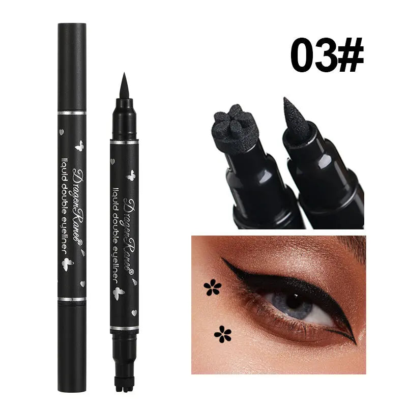 Waterproof double head Star Seal Eyeliner
