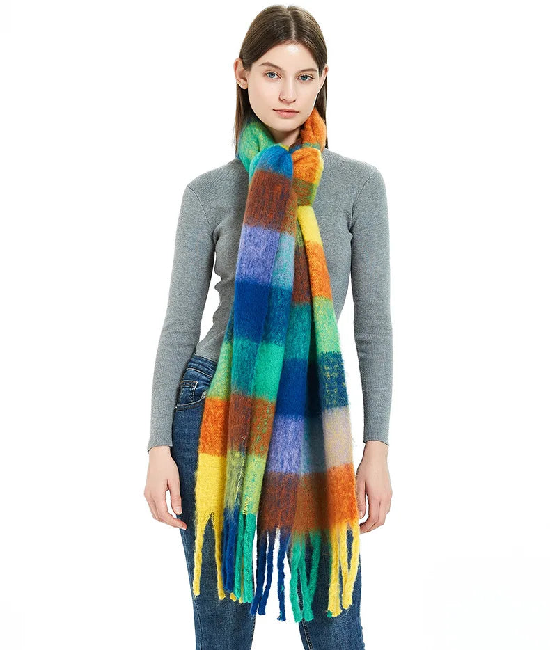 Winter Cashmere Scarf Shawl